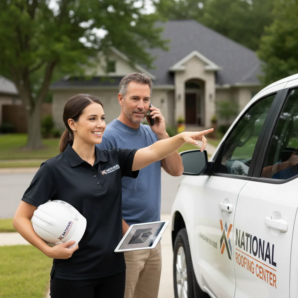 National Roofing Center customer support in Gordon